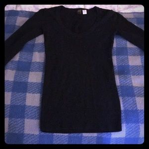 Black long sleeve basic